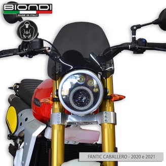 Windshield Fantic CABALLERO125/250/500 for ROYAL ENFIELD Hunter 350 23- Windshields and Fairings BIONDI