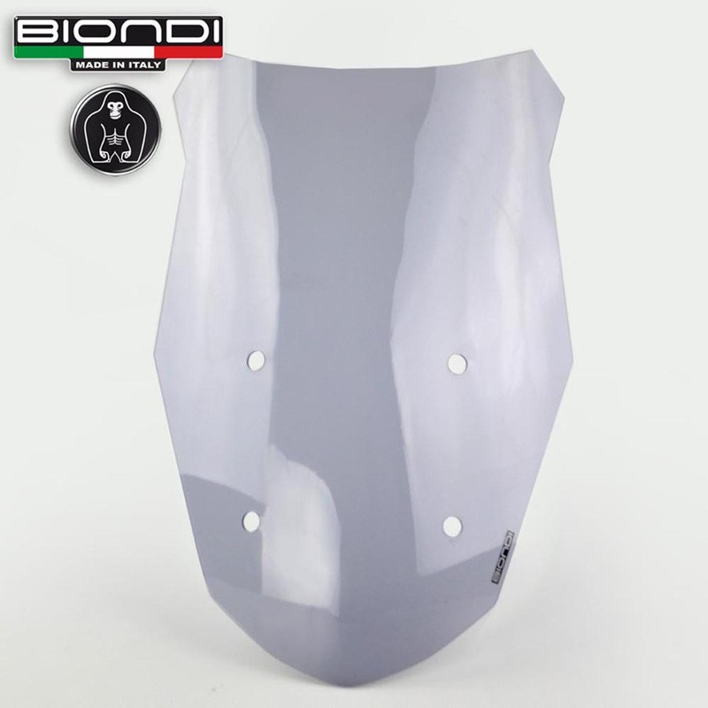 Windshield Moto Guzzi V100 22FUME Clear- Maxi Touring for MOTO GUZZI V100 Mandello 22- Windshields and Fairings BIONDI