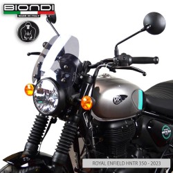 Cupolino Royal Enfield HNTR350 23- Sport Fume\' Chiaro per ROYAL ENFIELD HNTR 350 23- Parabrezza e Cupolini BIONDI