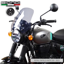 Cupolino Royal Enfield HNTR350 23- Touring Fume\' Chiaro per ROYAL ENFIELD HNTR 350 23- Parabrezza e Cupolini BIONDI