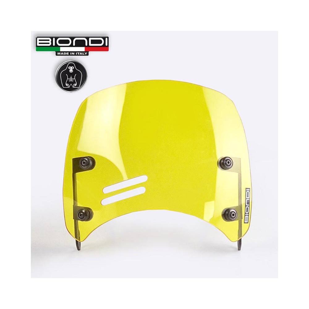 Cupolino Royal Enfield METEOR350 21- Caffe\' Giallo per ROYAL ENFIELD Meteor 350 21- e altri modelli Windschutzscheiben und Verkleidungen BIONDI