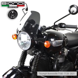Windshield Triumph T100/T12021- for TRIUMPH Bonneville T100/T120 21- Windshields and Fairings BIONDI