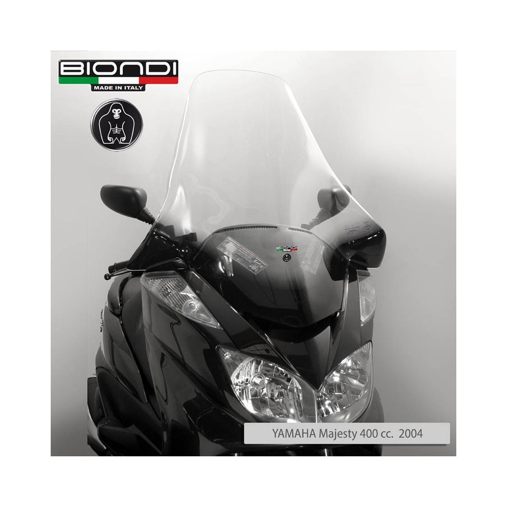 Parabrezza Yamaha Majesty 40004 With Screen Printing for YAMAHA Majesty 400 04-08 Windshields and Fairings BIONDI