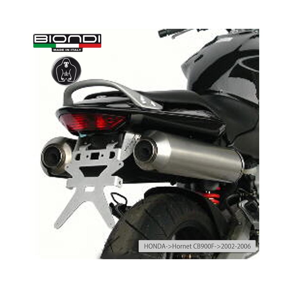 License Plate Holderhonda Hornet 900 2 License Plate Holders BIONDI