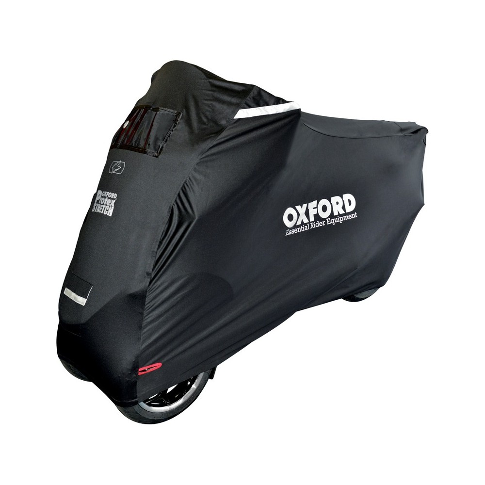 Protex Stretch Outdoor MP3 -Black Motorcycle and Scooter Protection OXFORD