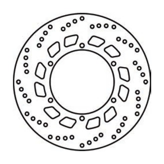 Brake Disc Yamaha T-Max 01-03FRONT for YAMAHA T-Max 500 01-03 and other model Brake Discs GRIMECA