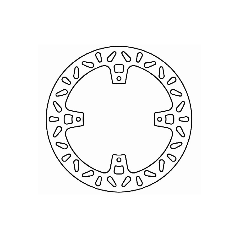 Disco Freno Honda CRF230 04-10ANT. per HONDA XLR 250 R Baja 88-91 e altri modelli Dischi Freno Ferodo