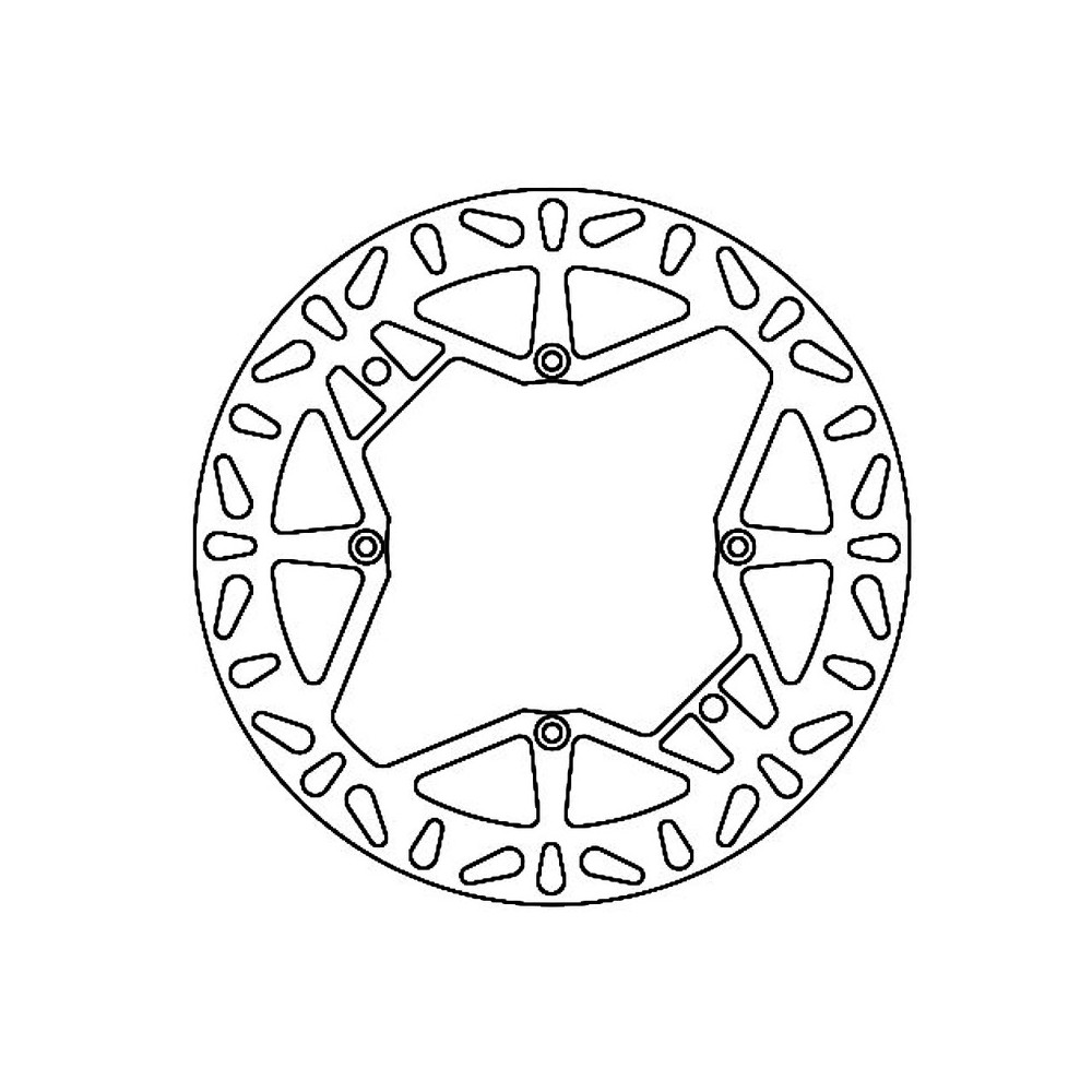 Brake Disc FMD0018R for HUSQVARNA CR 125/250 96-13 and other model Brake Discs Ferodo