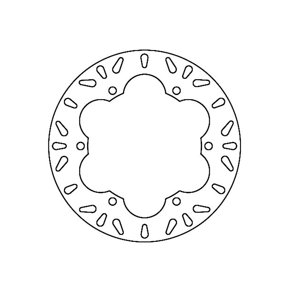 Brake Disc FMD0076R for KAWASAKI : 750 GPX 89 Brake Discs Ferodo