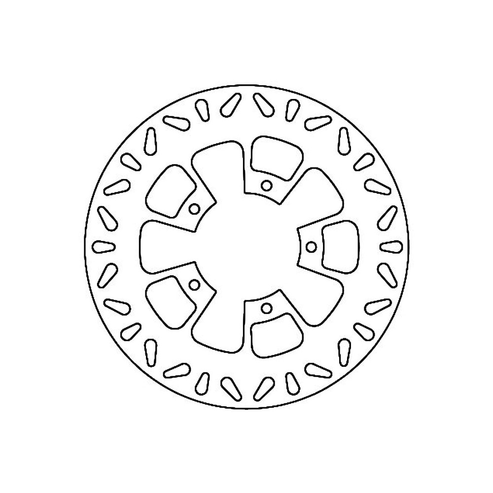 Brake Disc FMD0077R for MOTO GUZZI : 00 Quota 97 Brake Discs Ferodo