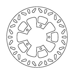 Brake Disc FMD0077R for MOTO GUZZI : 00 Quota 97 Brake Discs Ferodo