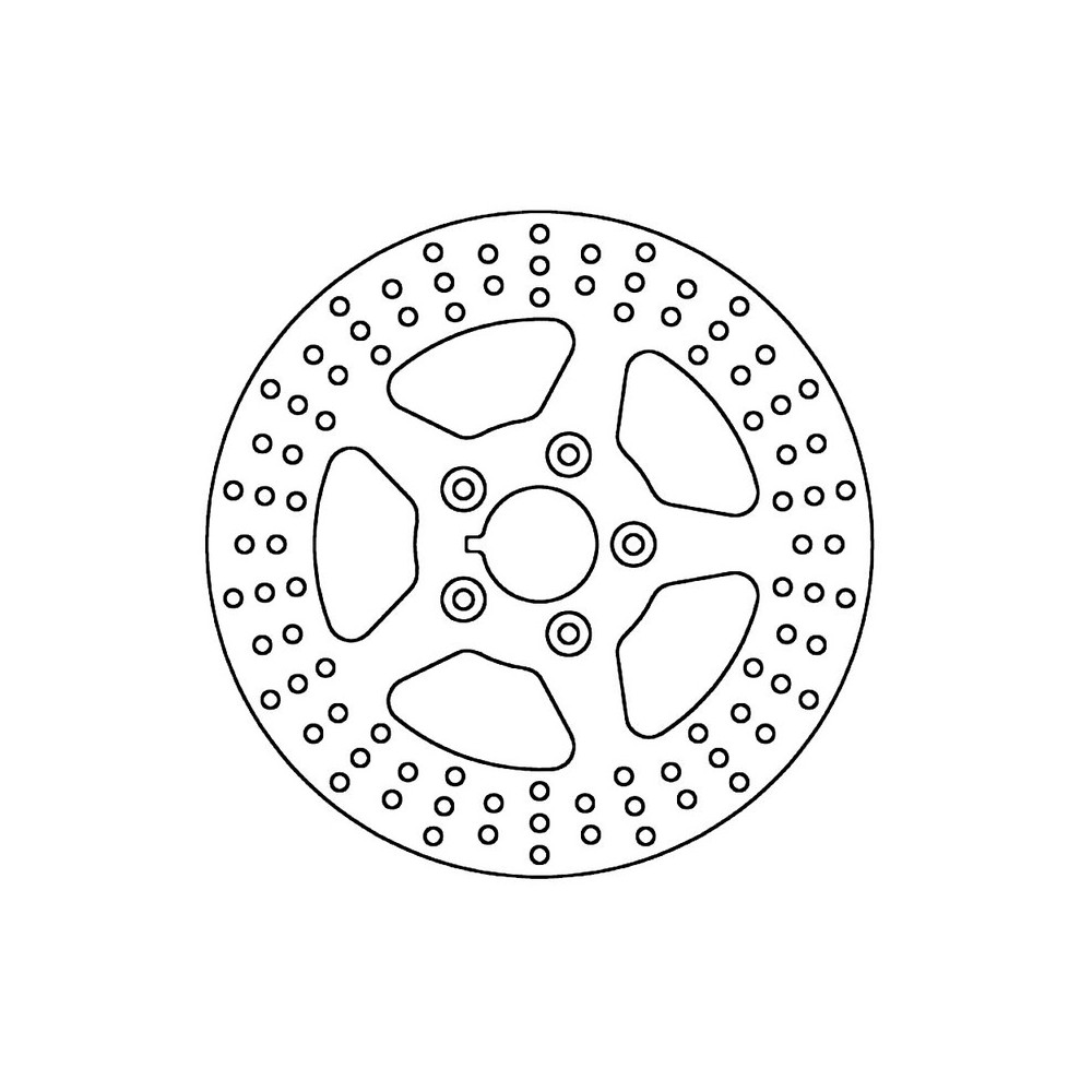 Disco Freno H.D. SPORTSTER84-99 Ant.Sx per HARLEY DAVIDSON XLH 883 Sportster 85-99 e altri modelli Dischi Freno Ferodo