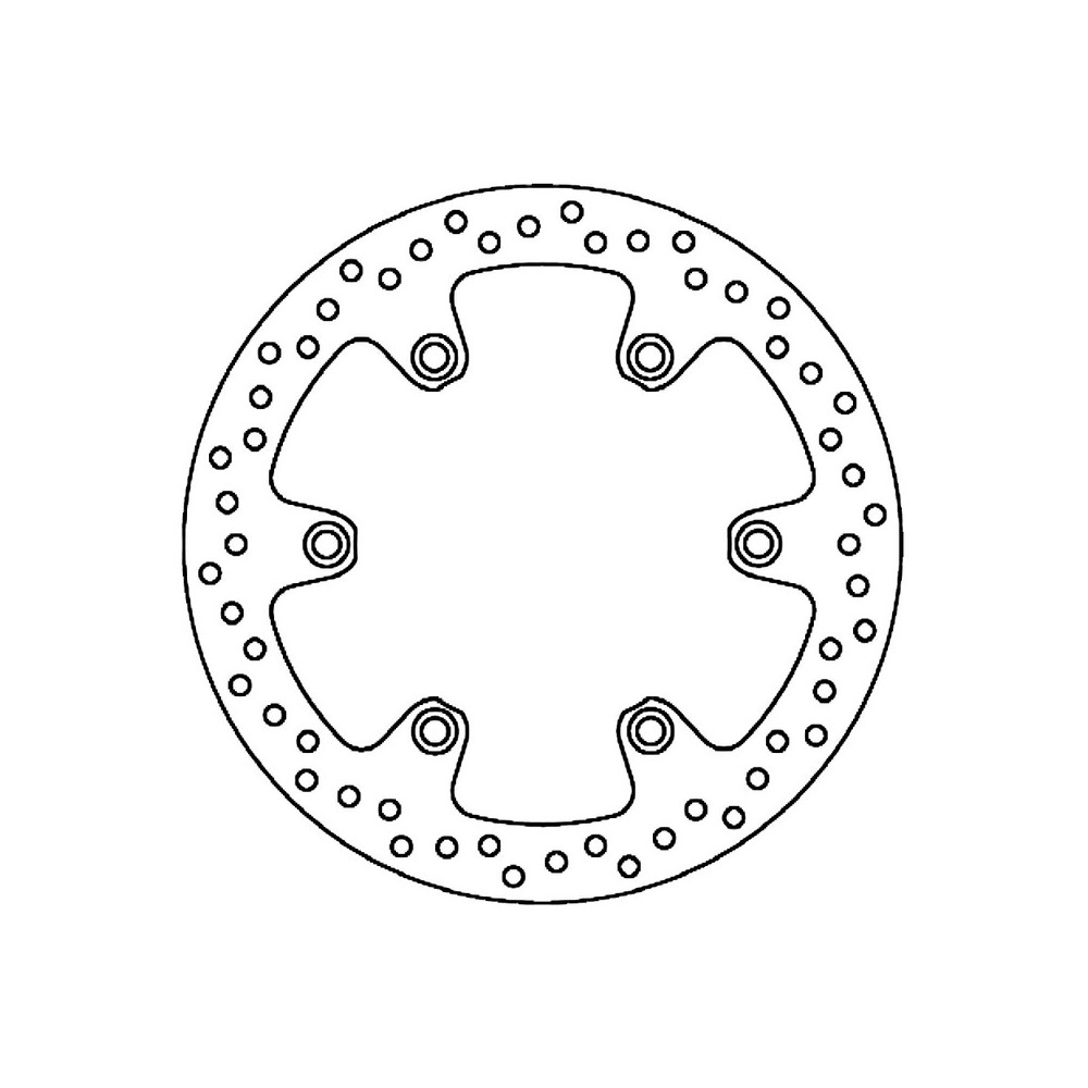 Brake Disc Yamaha Yz 125 REAR88-97 for YAMAHA DT 125 R 88-03 and other model Brake Discs Ferodo