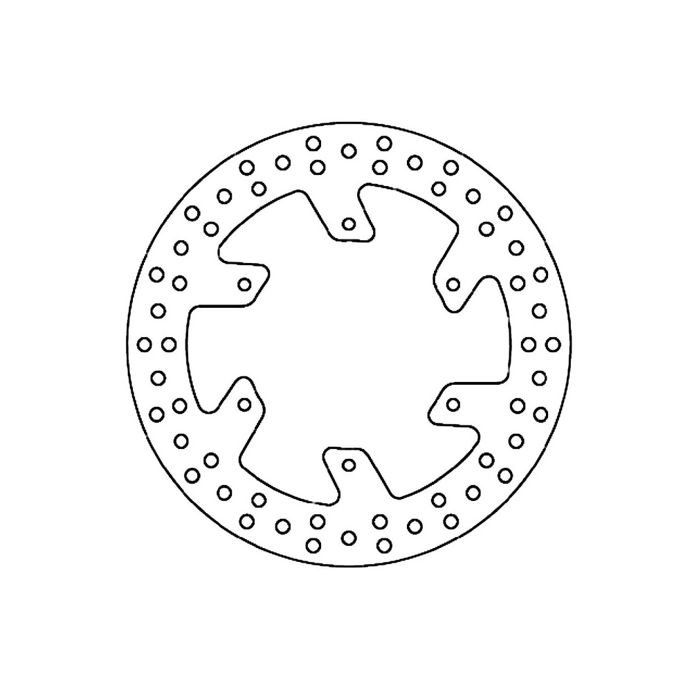 Brake Disc Yamaha Xtz 750REAR 89-95 for YAMAHA : 500 RD LC 88 750 XTZ Super Tenere 8 90 Brake Discs Ferodo