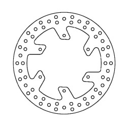 Brake Disc Yamaha Xtz 750REAR 89-95 for YAMAHA : 500 RD LC 88 750 XTZ Super Tenere 8 90 Brake Discs Ferodo