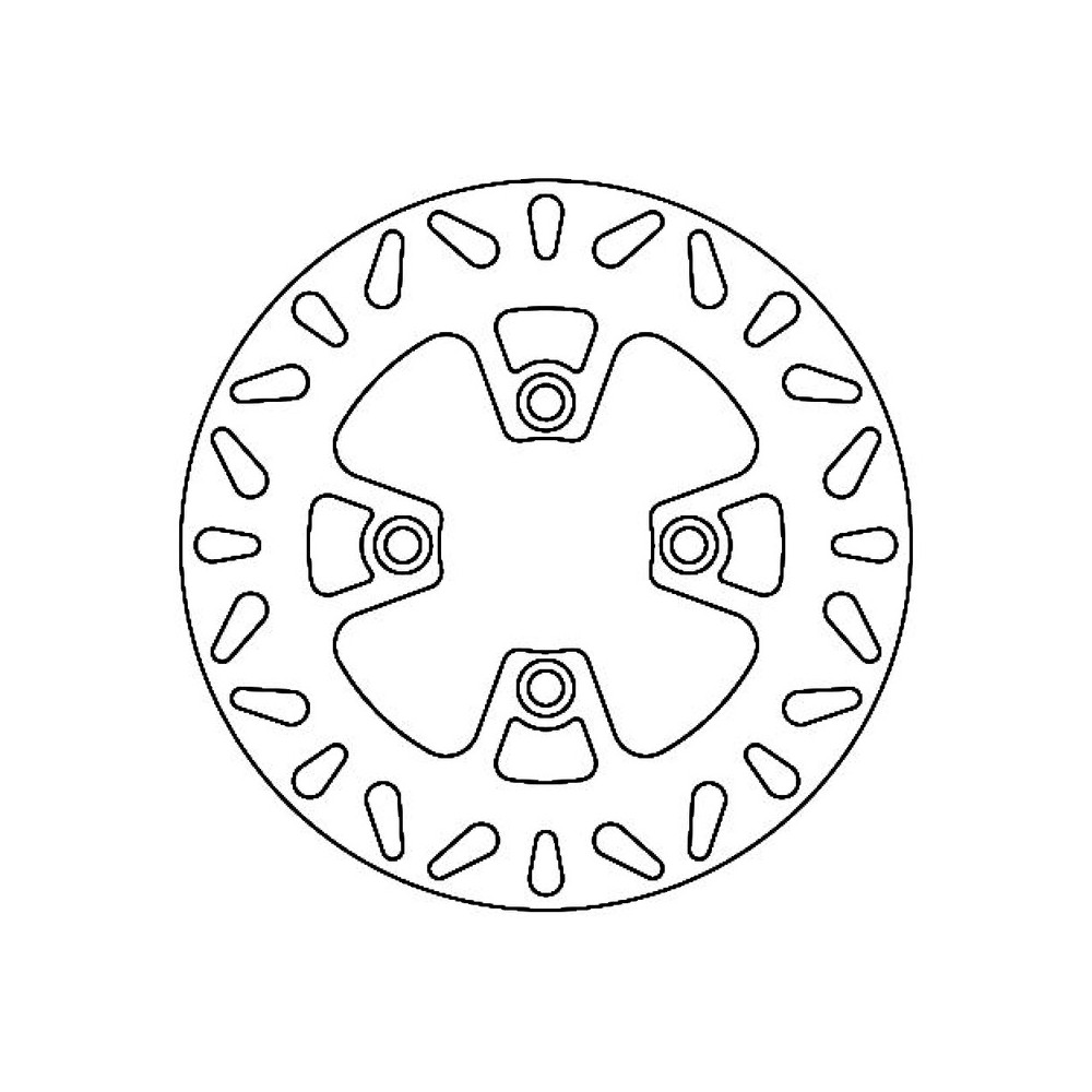 Brake Disc FMD0318R for SUZUKI Burgman 125 02-13 and other model Brake Discs Ferodo