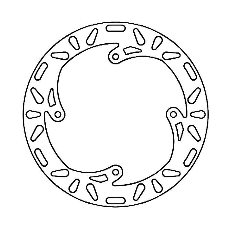 Disco Freno Ktm 85 Sx 03-06 per KTM : 85 SX 36 85 SX 310 105 SX 47 105 SX 810 105 SX 11- 85 XC 89 105 XC 89 Disques de frein Ferodo