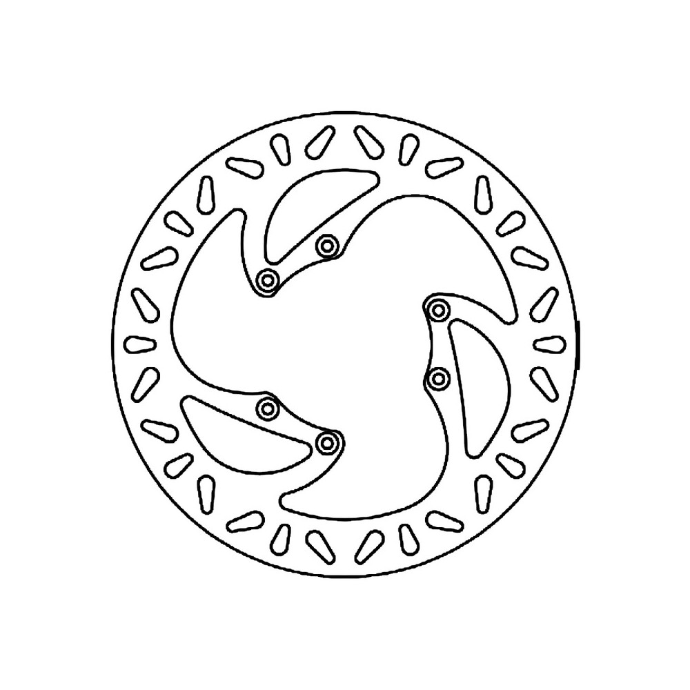 Disco Freno Hm Crm 50 DERAPAGE01-09 Dischi Freno Ferodo