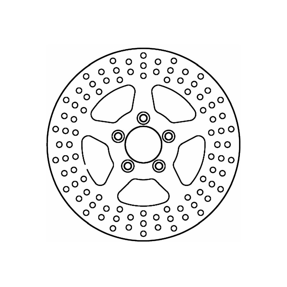 Brake Disc FMD0433R for HARLEY DAVIDSON FLHP 90 Road King Police 10-11 and other model Brake Discs Ferodo