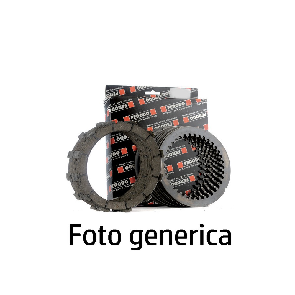 Full Friction Plates FCS0479/2 for KAWASAKI ZL Eliminator 400 86-88 and other model Motorcycle Clutches Ferodo