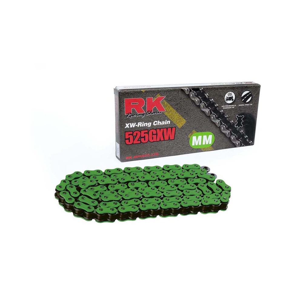 Catena Rk 525 Gxw 120 Maglieclf Verde Catene RK