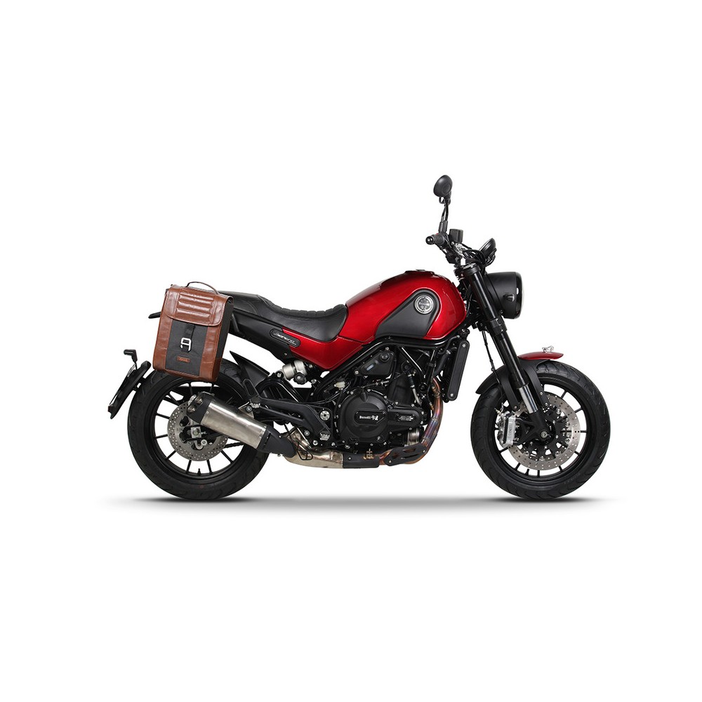 Attacco Borse Laterali Morbidebenelli Leoncino 502I 17-22 per BENELLI Leoncino 502i 17-22 e altri modelli Windschutzscheiben und Verkleidungen SHAD