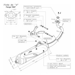 Exhaust Sitopeugeot Speedfight 3 50 09-11 for PEUGEOT Speedfight 3 50 09-11 and other model Exhausts and Mufflers SITO
