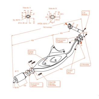 H.M.Tt Piaggionrg 50 94-96 for PIAGGIO NRG 50 94-96 and other model Exhausts and Mufflers LEOVINCE