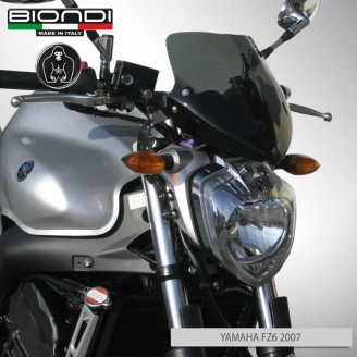 Windshield Yamaha FZ6 07 for YAMAHA FZ6 S2 600 07-12 Cupolini BIONDI
