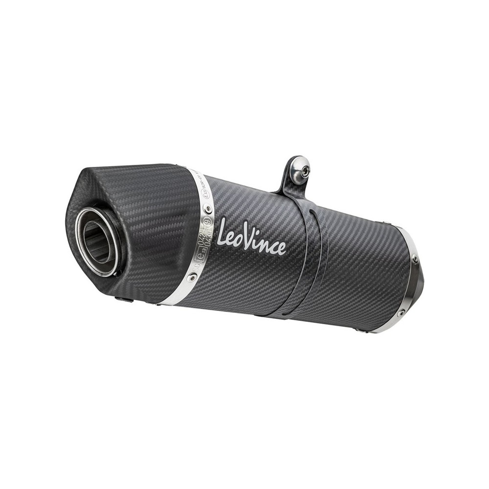 Slip-On Lv One Evo Carbon Triuumph Street Triple 765 17-22 for TRIUMPH Street Triple 765 S/R/RS 17-22 LV One LEOVINCE