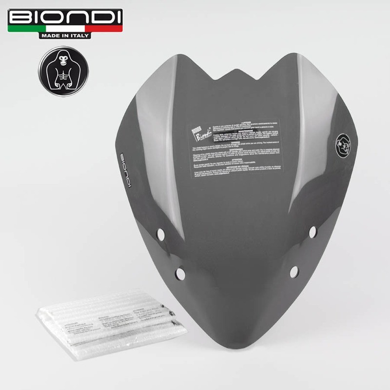 Windshield Kawasaki Z 750 R 12FUME Dark for KAWASAKI Z750R 12- Cupolini BIONDI