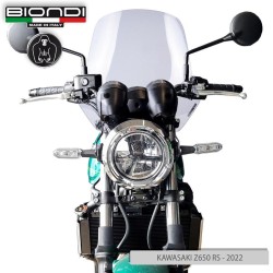 Cupolino Kawasaki Z650 Rs 22-Touring Trasparente per KAWASAKI Z650 RS 22- e altri modelli Cupolini BIONDI