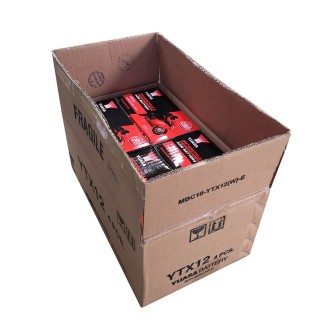 Box 4PCS Yuasa Battery YTX12WET Charge for APRILIA RSV 00 01-04 and other model Precaricate YUASA