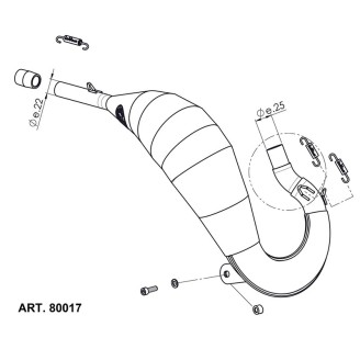 Slip-On X-Fight Carbonrieju Mrt 50 21-23 for RIEJU MRT 50 21-23 Exhausts and Mufflers LEOVINCE