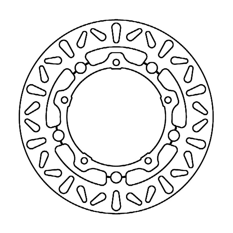 Brake Disc Yamaha T-Max 50004-07, X-Max 125/250 05- Front for YAMAHA X-Max 125 06-14 and other model Dischi Scooter Ferodo