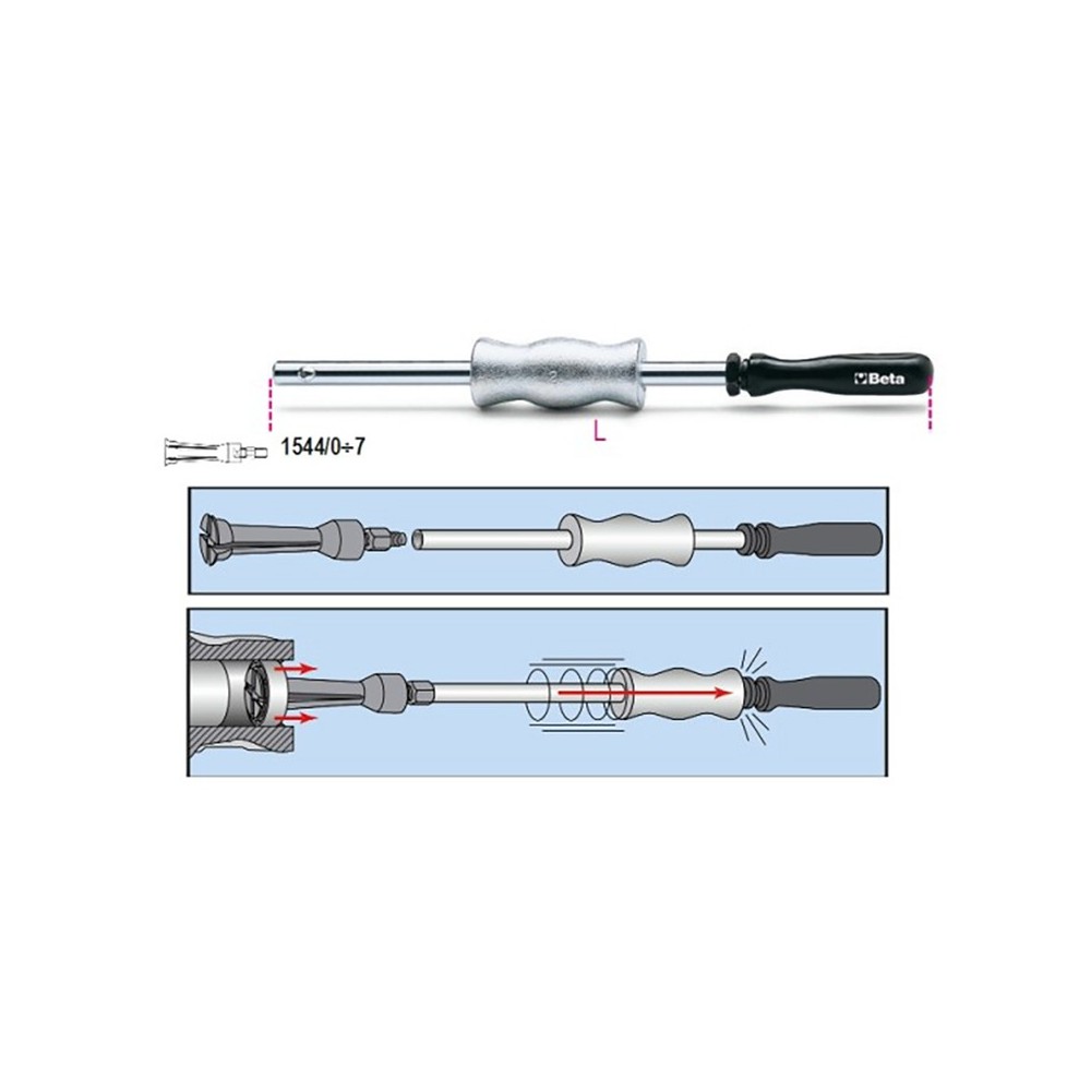 Estrattori A Percussione Per 1544-1546 Estrattori BETA