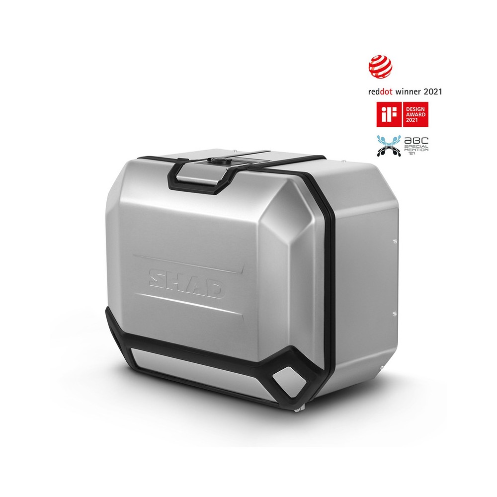 Borsa Laterale Shad TR47ARGENTO Sx - Linea Terra Borse Laterali Allumino SHAD