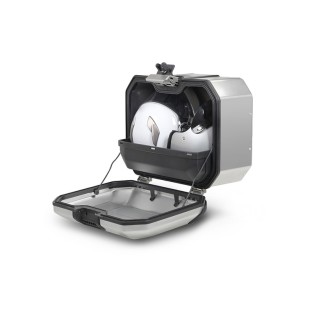 TR47 Side Bag Silver Sx Borse Laterali Allumino SHAD