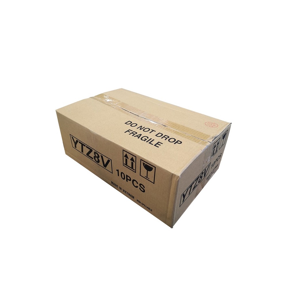 Scatola 10PZ Batteria YUASAYTZ8V Precaricata Sigillata per HONDA SH 125/150i ESP 13-17 e altri modelli Precaricate YUASA