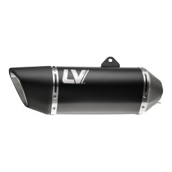 Slip-On Lv-14 R Black Hondax-Adv 750 17-- Forza 750 21- for HONDA X-Adv 750 17- and other model LV-14 LEOVINCE