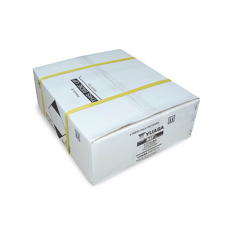 Scatola 6PZ Batteria YUASAYT7B-Bs Con Acido per MBK Skyliner 250 00-03 e altri modelli Batterie Sigillate YUASA