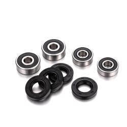 Front & Rear Wheel Bearing Kit Factory Links For Kawasaki Kx 65CC Bearings Factory Links