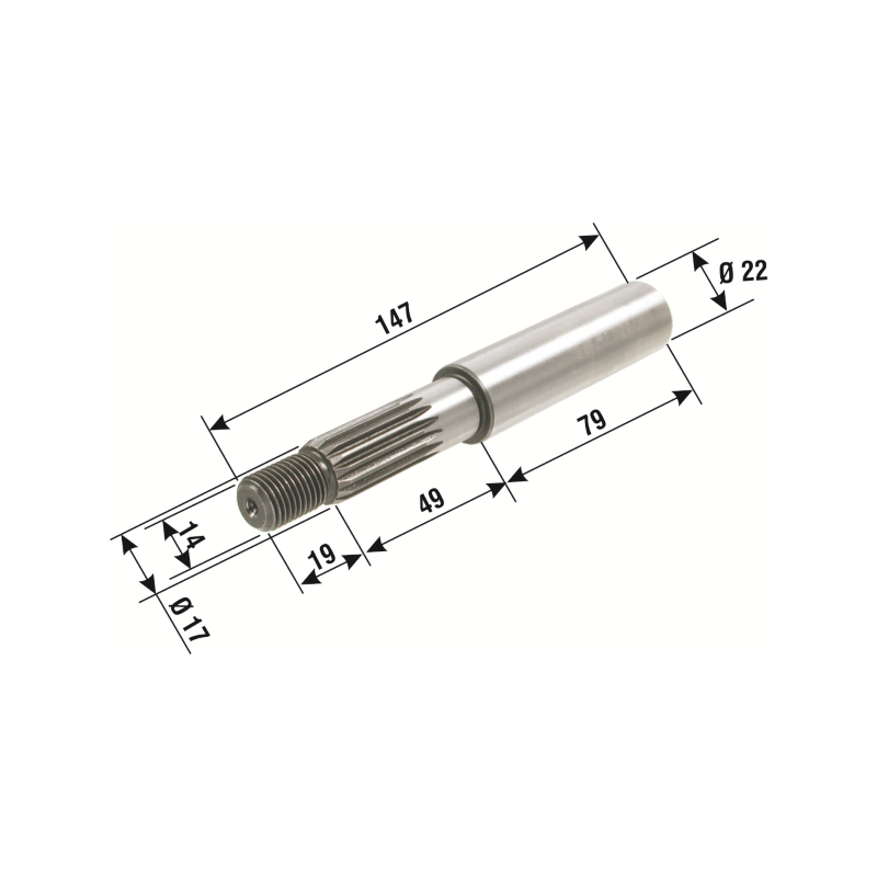 Albero Ruota Posteriore Classic Scooter 50cc Cambio e accessori RMS