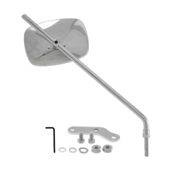  Classic Universal Rectangular Mirror Piaggio Vespa Rearview Mirrors Rms Classic