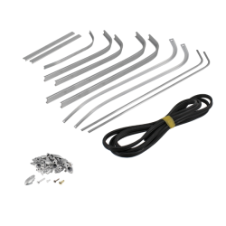 Strisce Pedana Classic Piaggio Vespa Gs 150cc Vs2-5 Carene e Plastiche Rms Classic