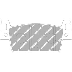 Pastiglie Freno Ferodo Eco Friction FDB2304EF Pastiglie Freno Ferodo