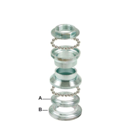 Serie Sterzo Completa Malaguti F12 Phantom/Crosser 50cc Dirección RMS