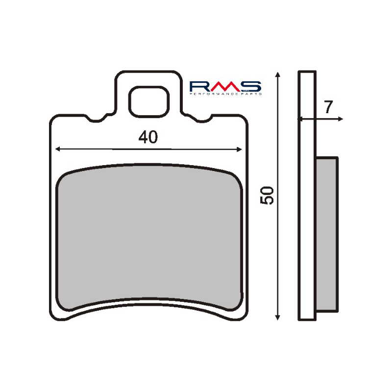 Pastiglie Freno Organiche Malaguti F12 Pastiglie Freno RMS