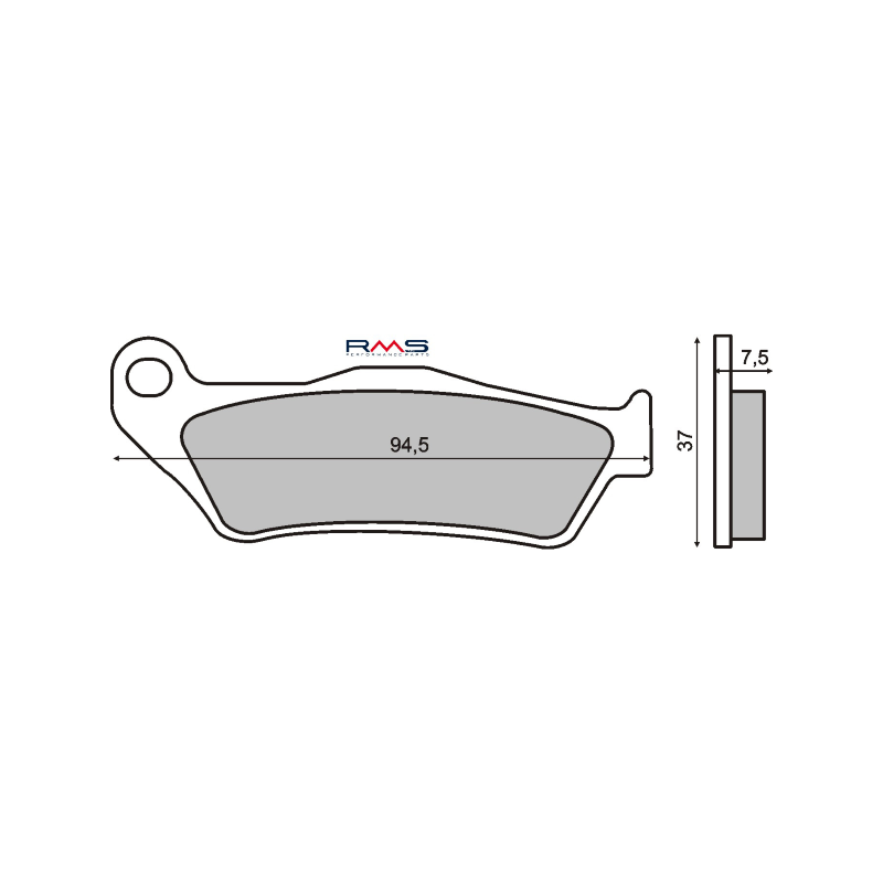 Pastiglie Freno Organiche Mbk Skyliner/Yamaha Majesty Pastiglie Freno RMS