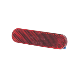  Red Rounded Reflector - Adhesive Reflectors RMS
